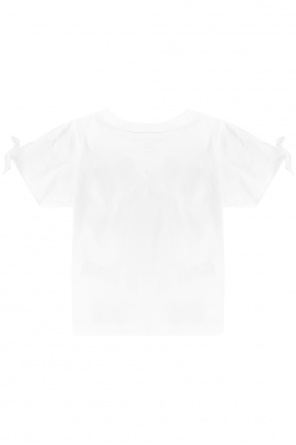 T-shirt with lace-up hems, zdjęcie 2 T-shirt with lace-up hems od Stella McCartney Kids